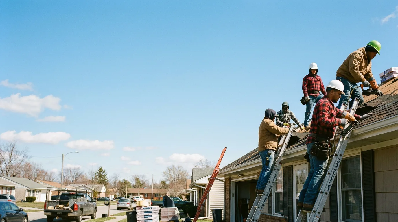 Roofing in Comstock Park, MI near me